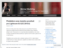 Tablet Screenshot of michalmetlicka.cz